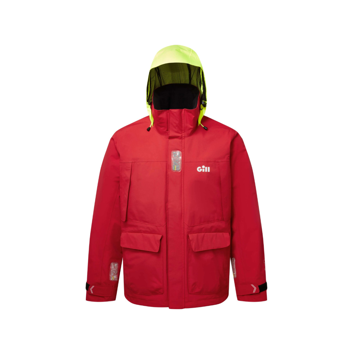 Gill OS34J Zeiljas Coastal Heren rood, maat M
