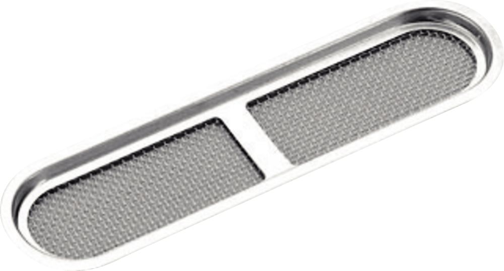 Plastimo Ventilatierooster 150x40mm St.S 304