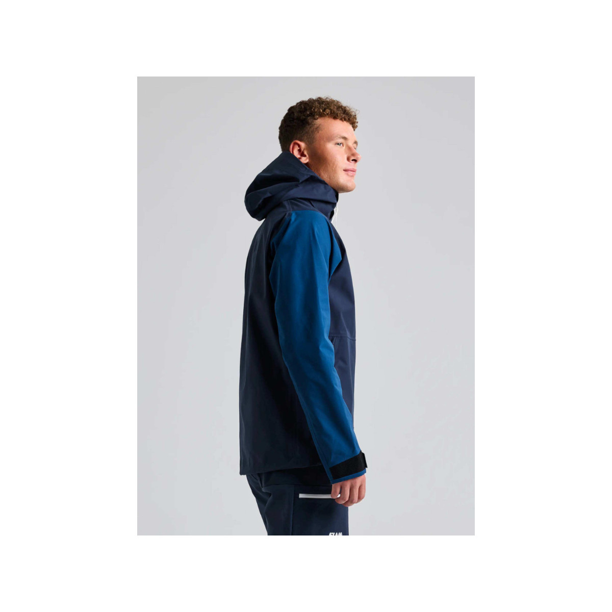 SLAM OD Hooded Jacket zeiljas voor heren - Kleur dunkles marineblau