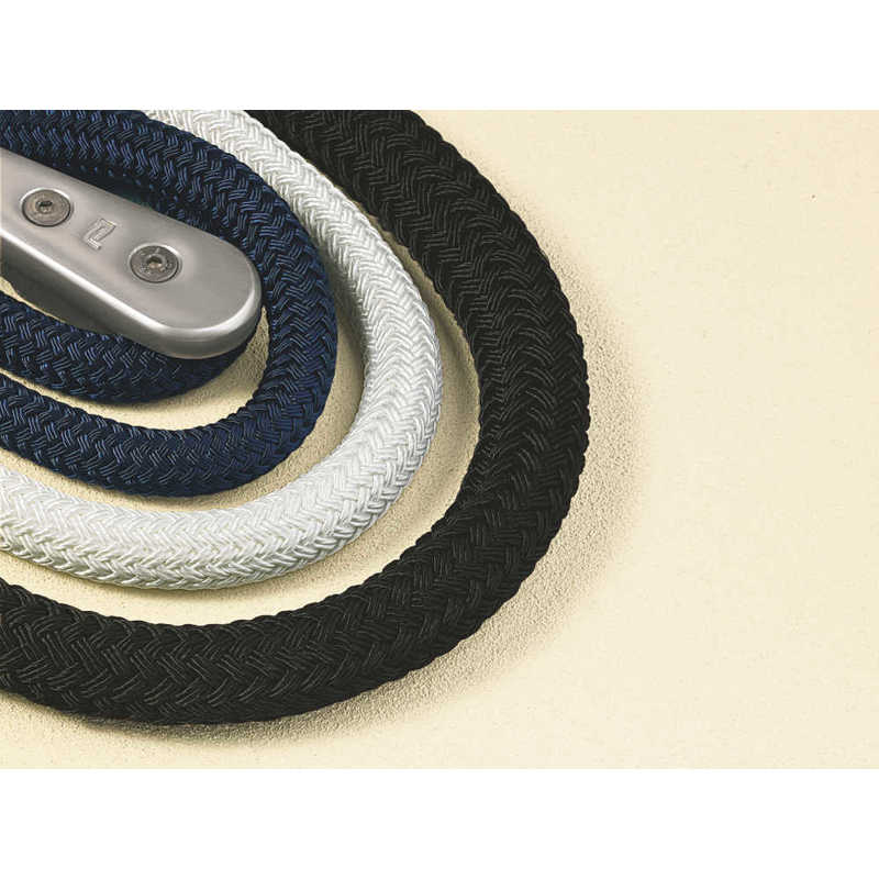 Plastimo Xm Polyester Leiband Dubbel Gevlochten Blauw 14mm