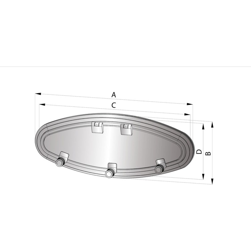 Vetus Patrijspoort PX47, Aluminium, Categorie A3