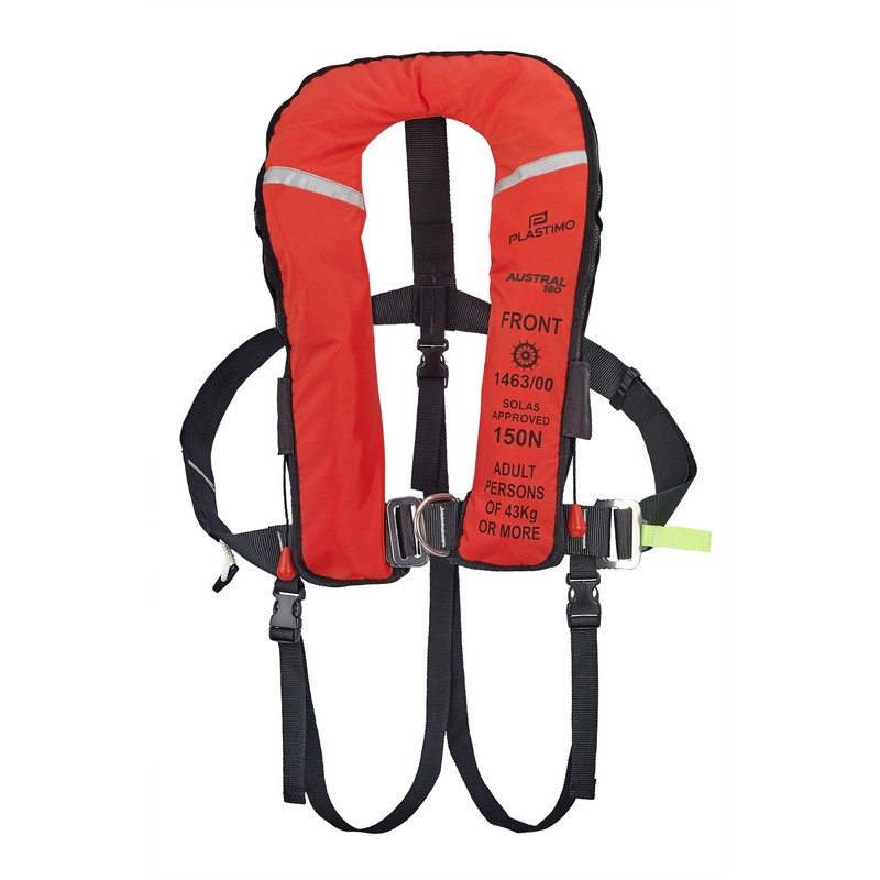 Plastimo Austral 180 Reddingsvest, Rood