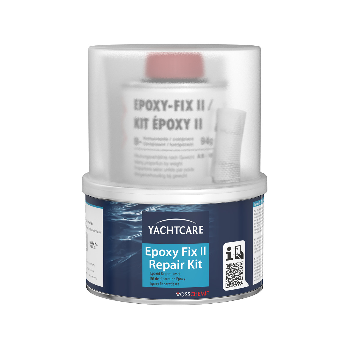 Yachtcare Epoxy Fix II Repair Kit Epoxid-reparatieset - 250g