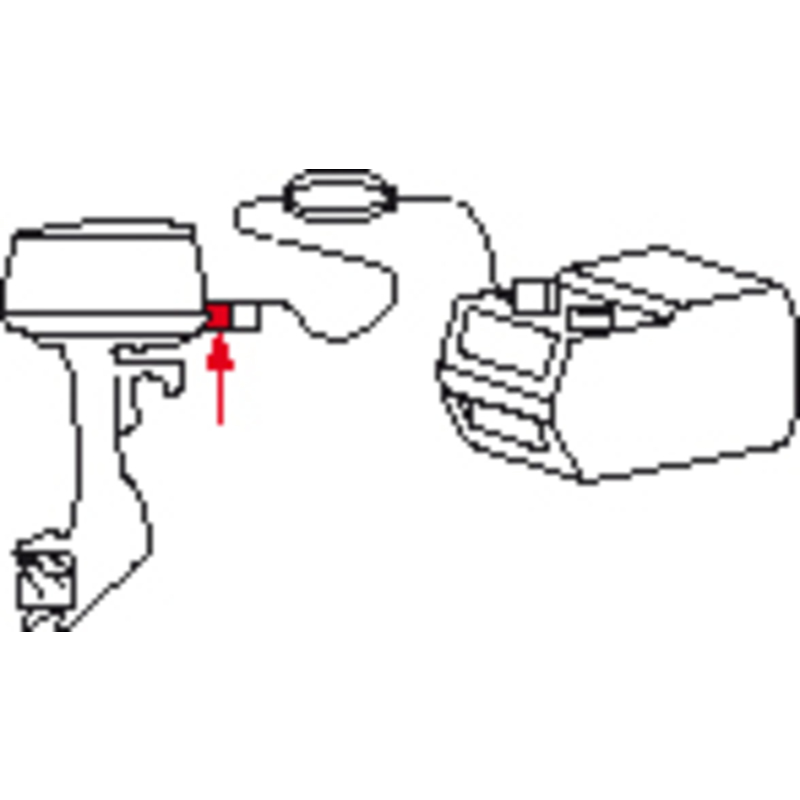 Plastimo-stekker voor motor Tohatsu/Nissan