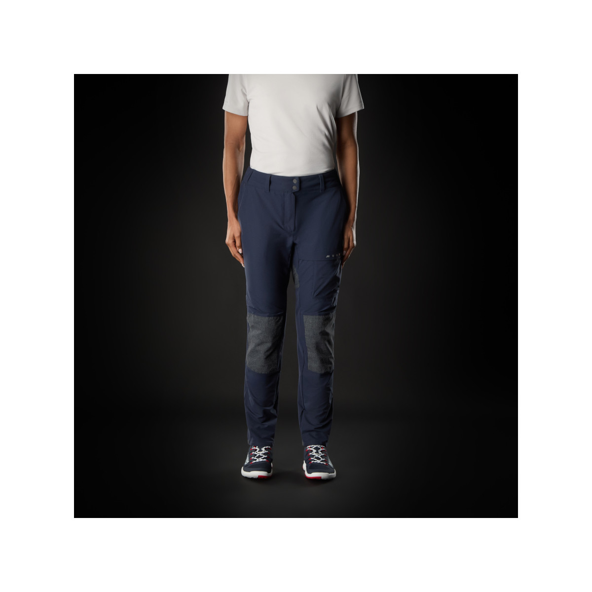 Musto Evolution Performance Strech zeilbroek dames marineblauw, maat 14