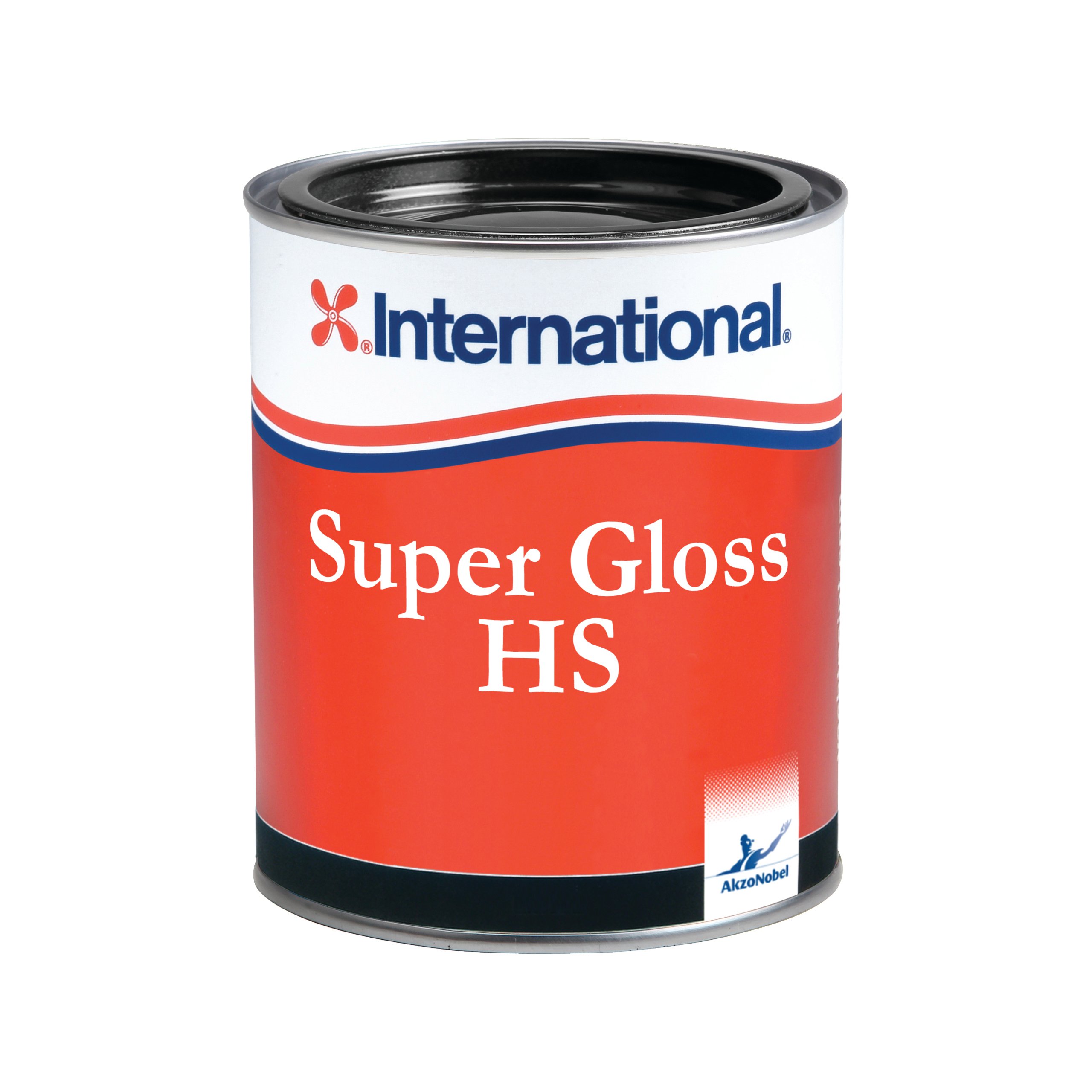 International Super Gloss aflak - signaalrood 233, 750ml
