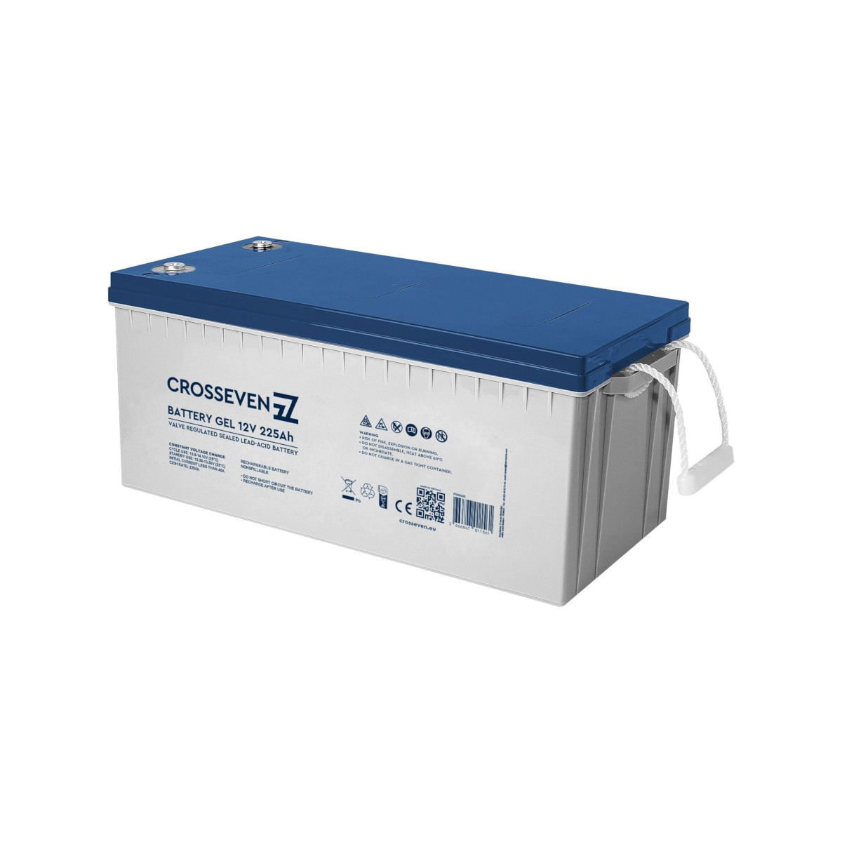 Crosseven accu GEL 12V 225Ah