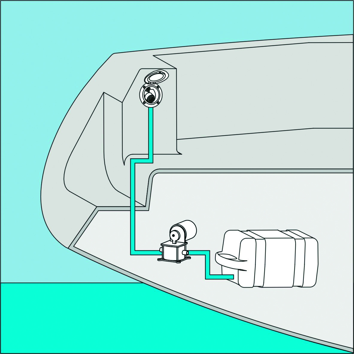 Plastimo Wit Nis Zonder Douche