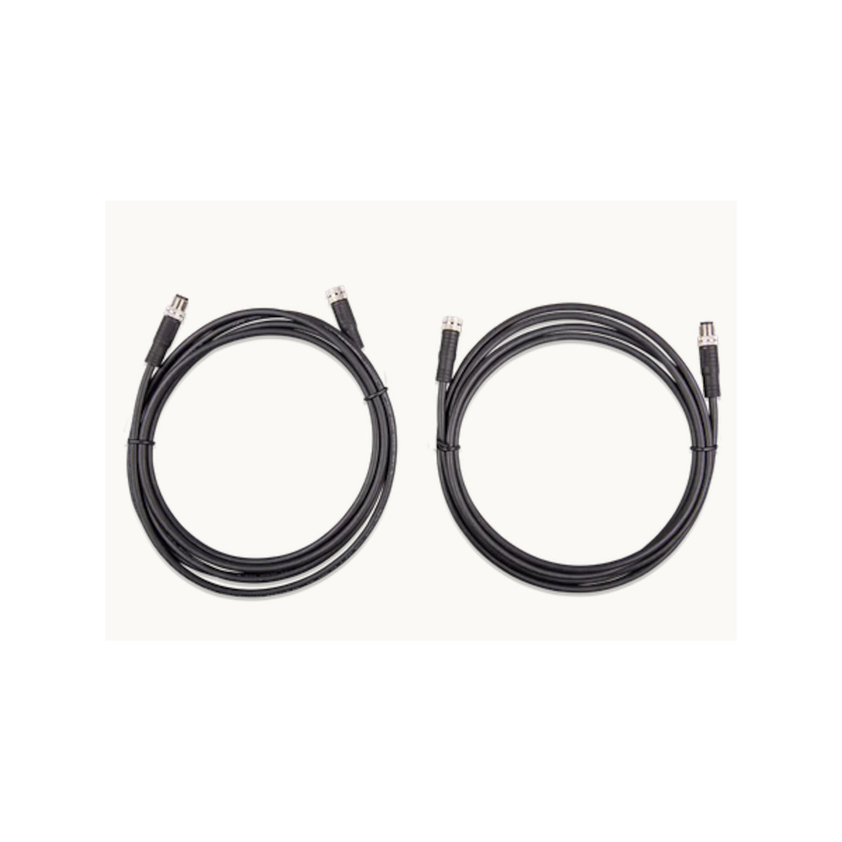 Victron M8 ronde connector stekker/bus 3m