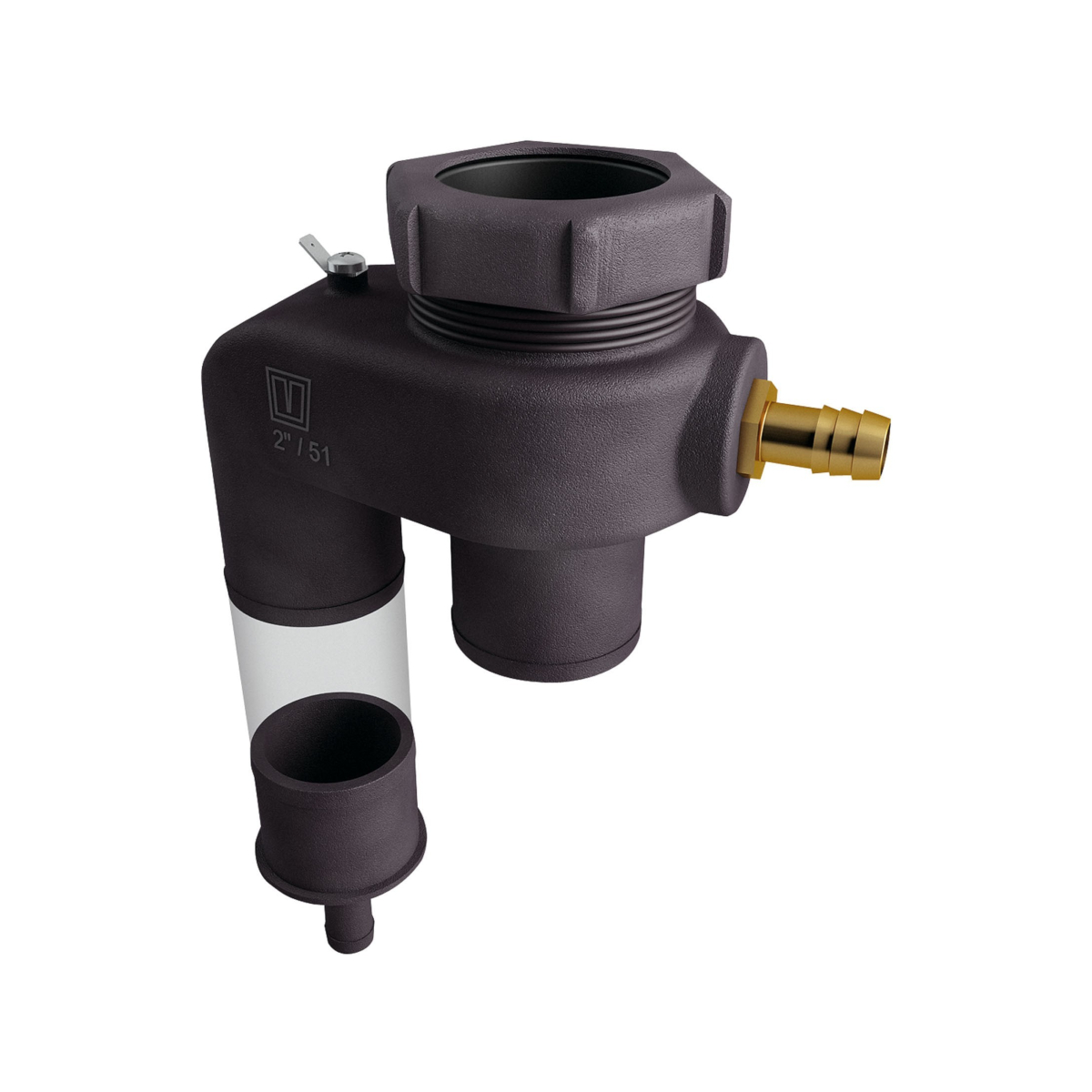Vetus brandstof overloop beveiliging type-FSA voor slang 38mm/ontluchter 16mm