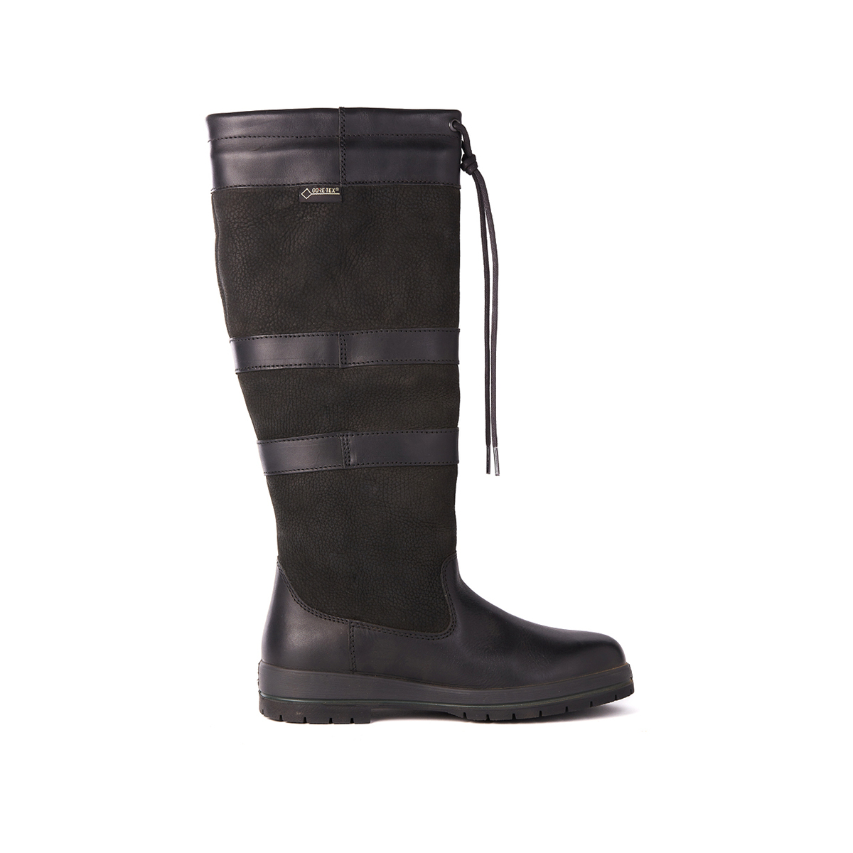 Dubarry Galway RegularFit outdoor laars leer GoreTex Unisex zwart, maat 38