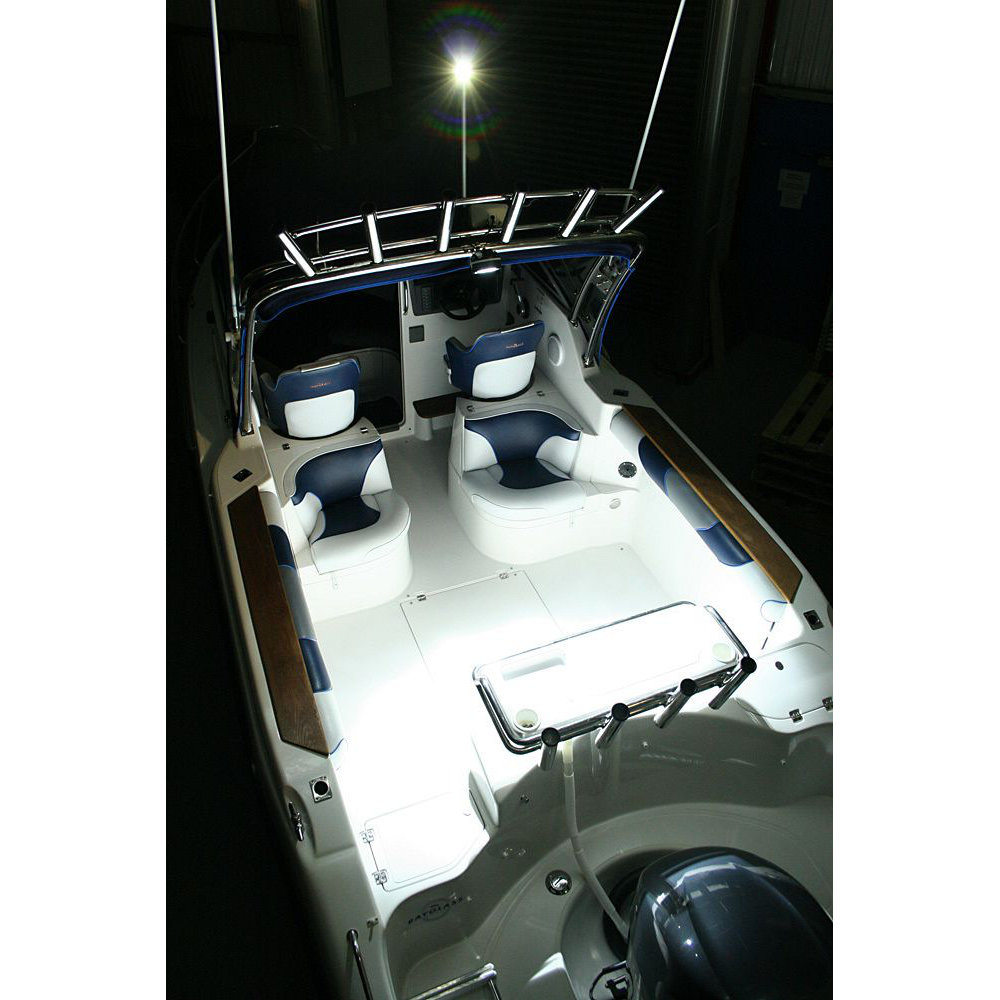 Hella marine Serie 6136 LED Mega Beam dekspotlicht - behuizingskleur wit