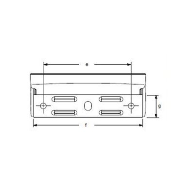 Hella marine Serie 0950 Sea Hawk XL LED dek-schijnwerper - montage, breedstralend, behuizing zwart