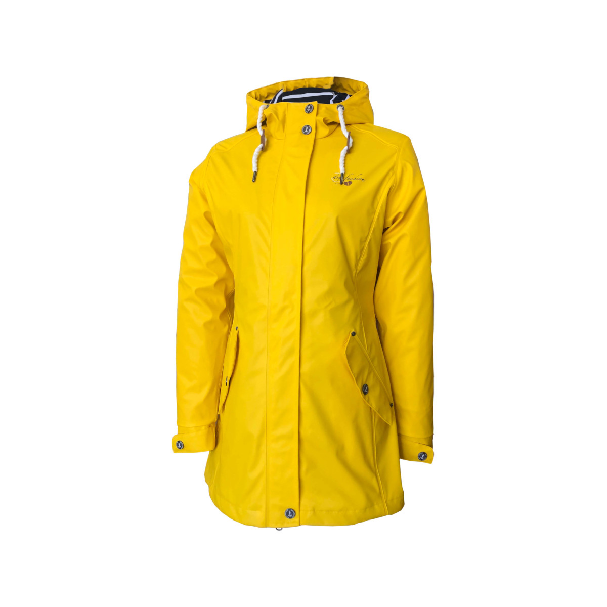 Dry Fashion Kiel Regenjas Dames geel, maat 44