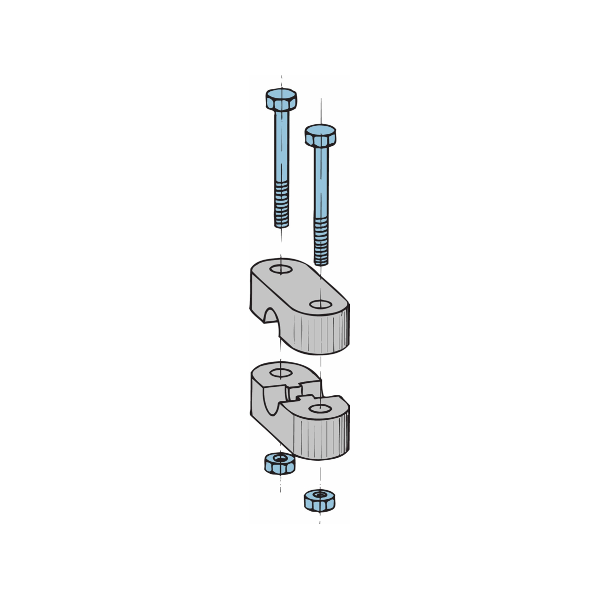 Vetus kabelklem type 33 en LF