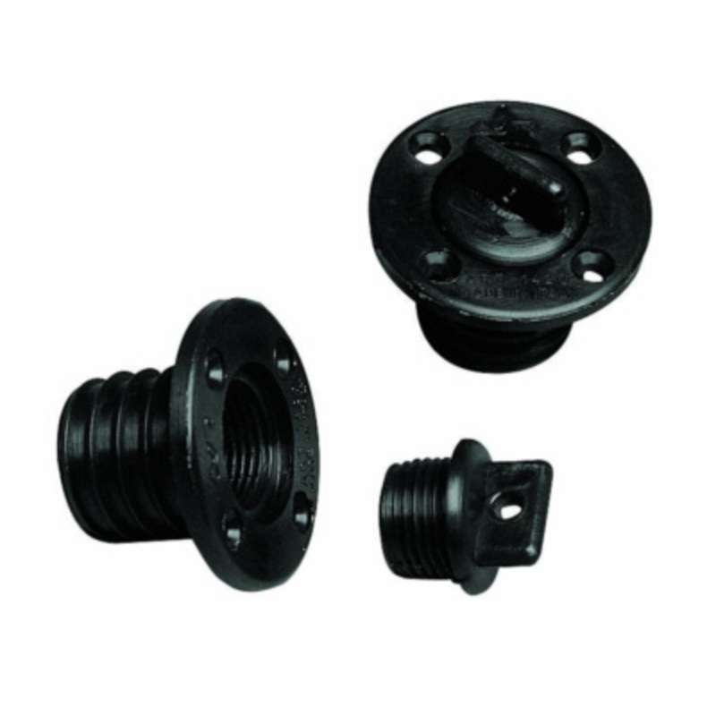 Plastimo Lensplug Rond Zwart