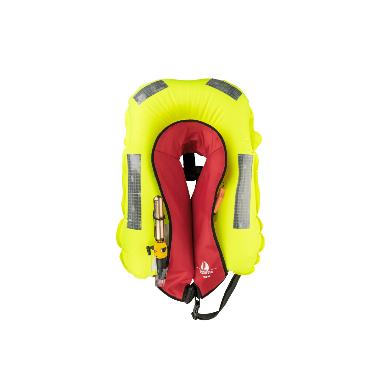 Set van 4: 12skipper automatisch reddingsvest 165N ISO, rood