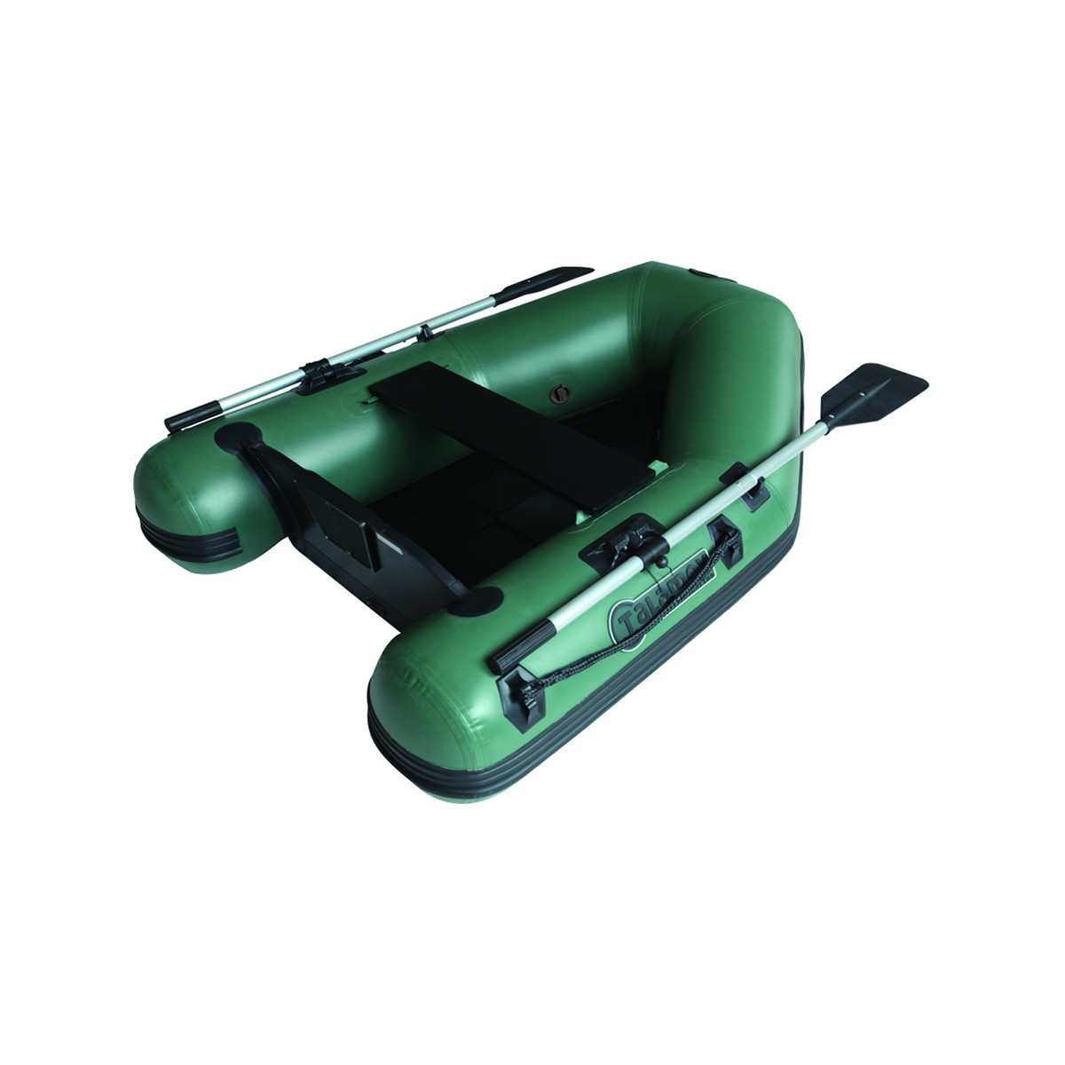 Talamex Greenline GLS160 opblaasbare rubberboot met lattenbodem, lengte 1,60m, donkergroen