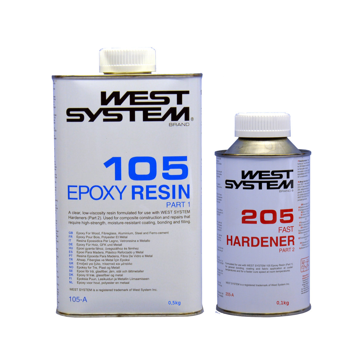 West System Junior Pack Epoxy 105-205J - 600g