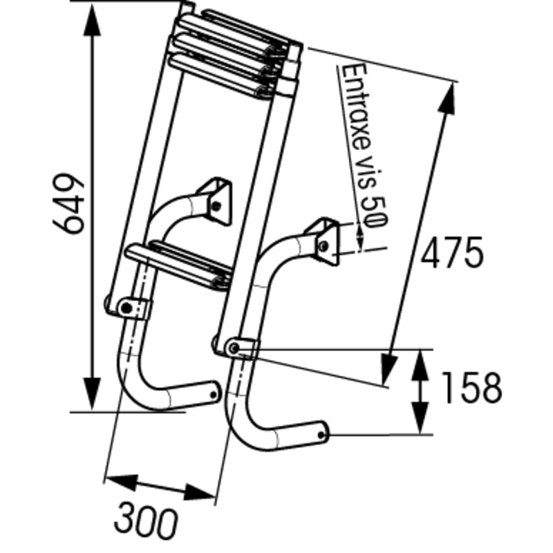 Plastimo Ladder Omhoog Telescopique 4 Ste