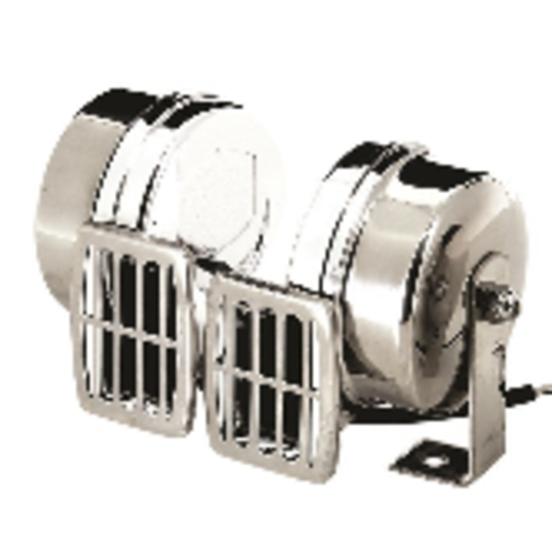 Vetus dubbele hoorn 12 volt, met hoge en lage toon