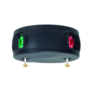 Aqua Signal serie 34 navigatieverlichting LED tweekleur - zwarte behuizing