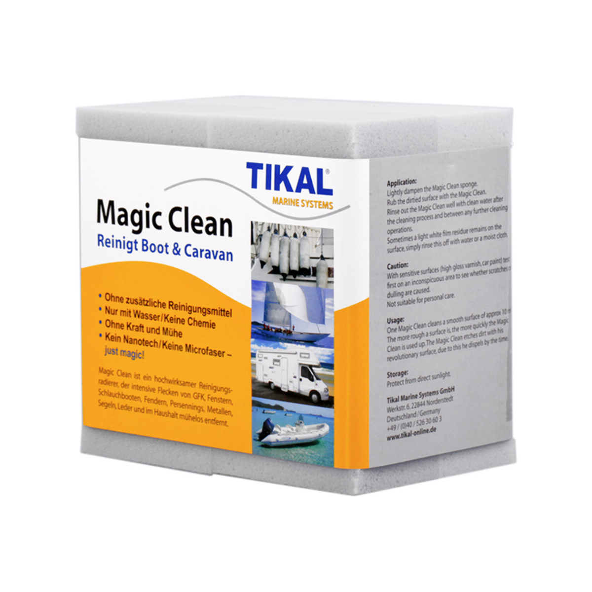Tikal Magic Clean 4 pads 12x6,5x4 cm
