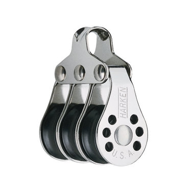 Harken Micro Block 22mm - drieschijfs blok