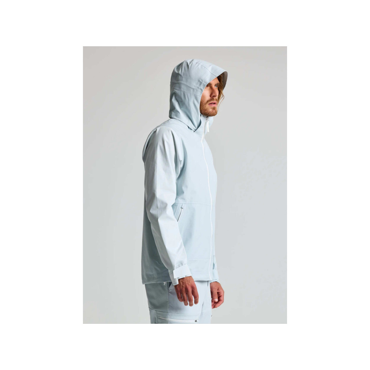 SLAM OD Hooded Jacket zeiljas voor heren - Kleur grijs