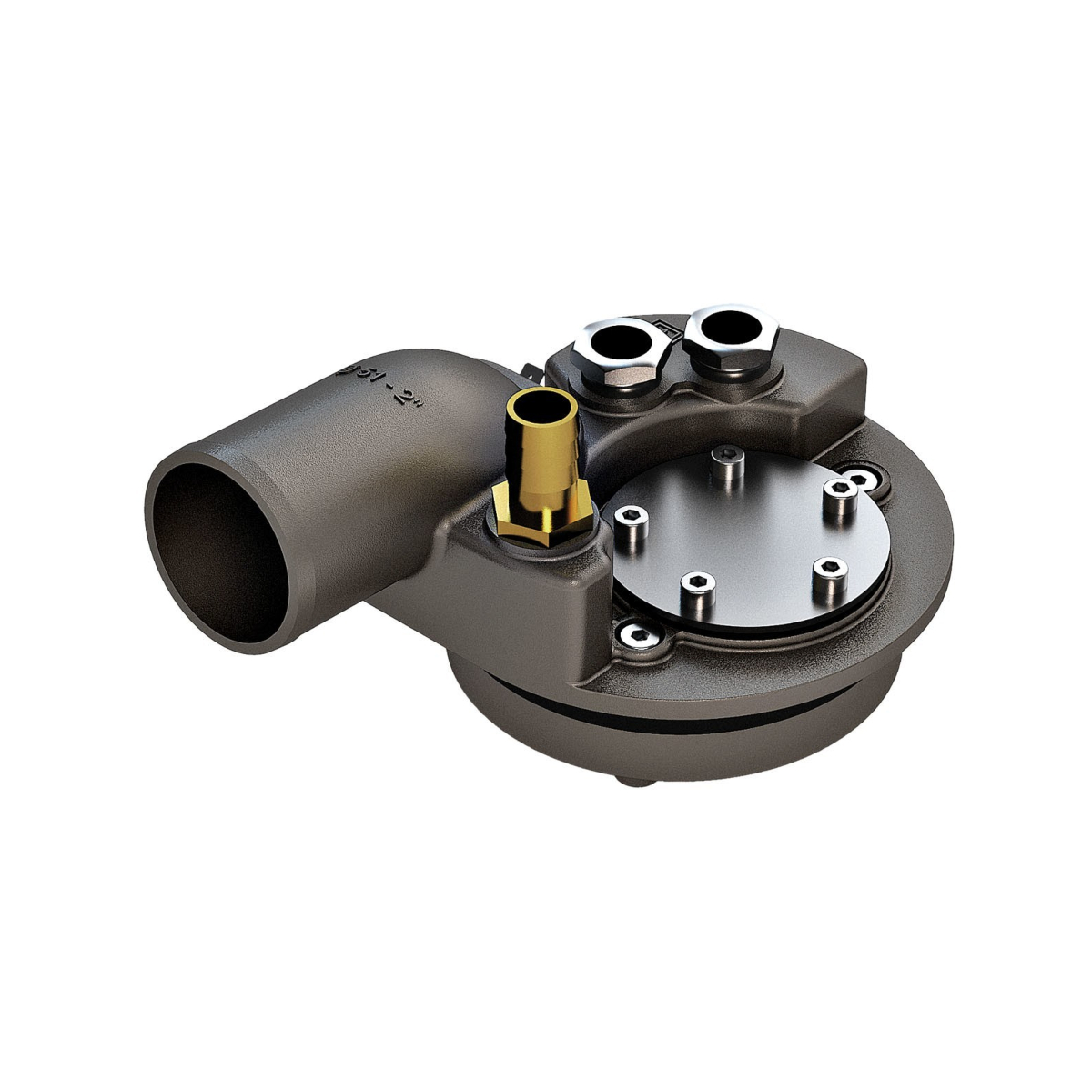 Vetus Brandstof Aansluitset Inlaat 38mm-8mm