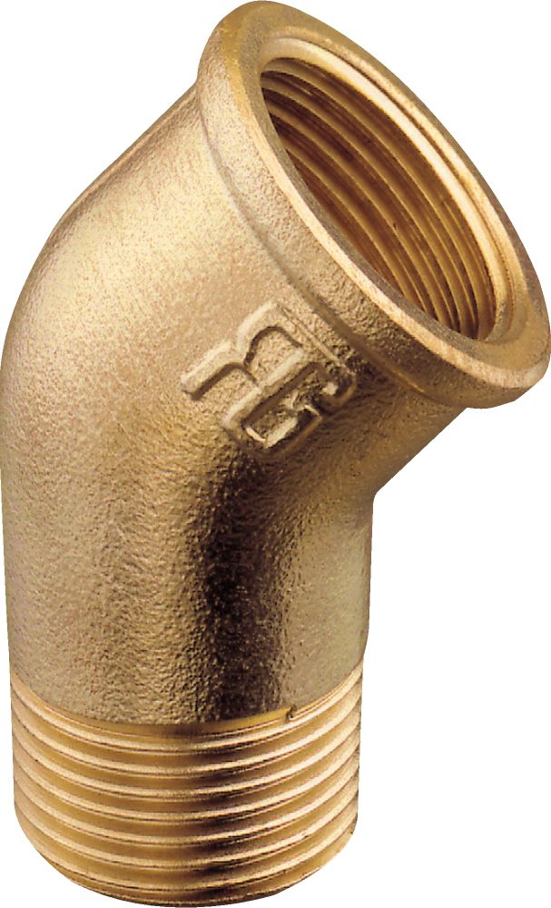 Plastimo 'messing elleboog M/V 45° 1''1/4''