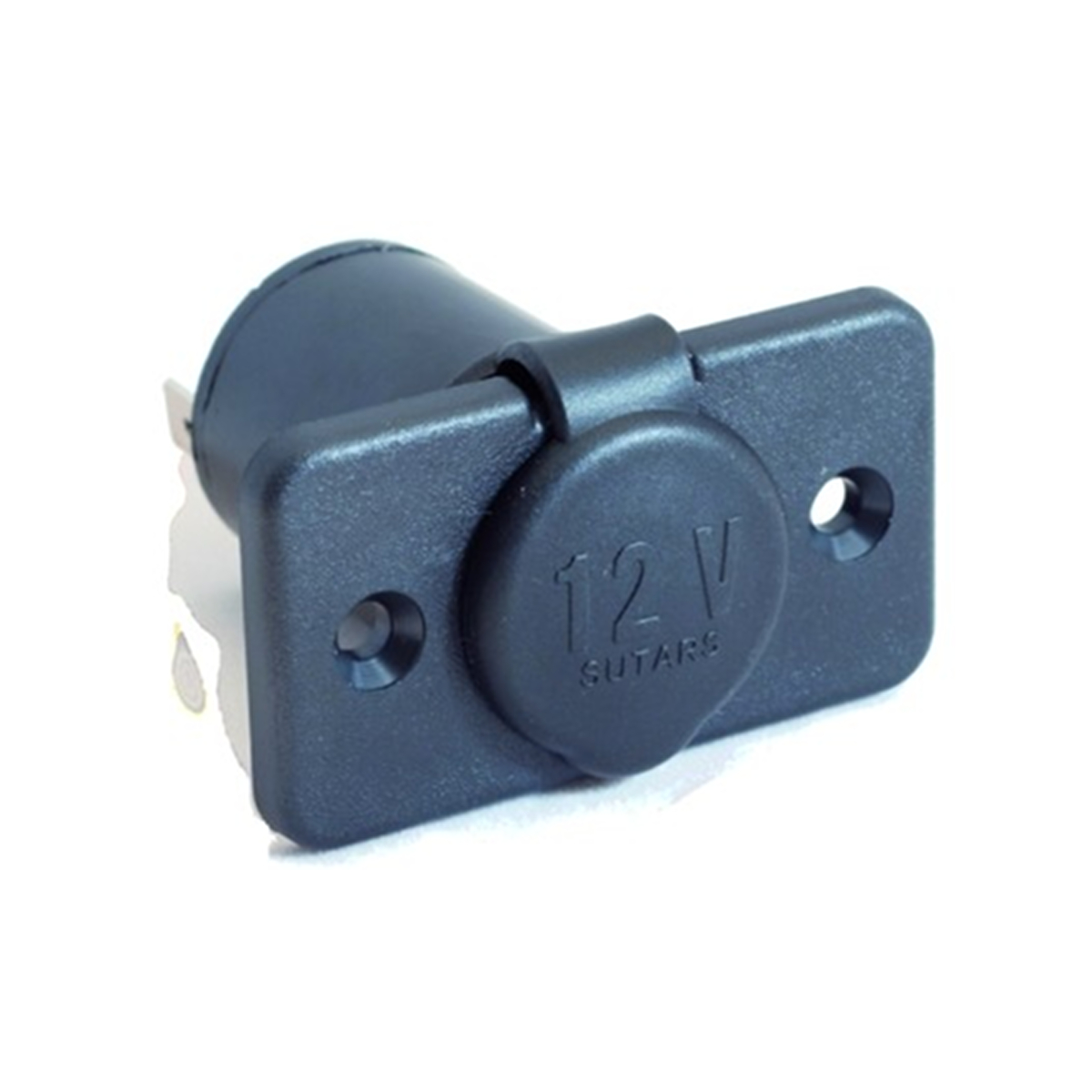 Plastimo Inbouwstopcontact F. Zig.Anz. 12v Zwart