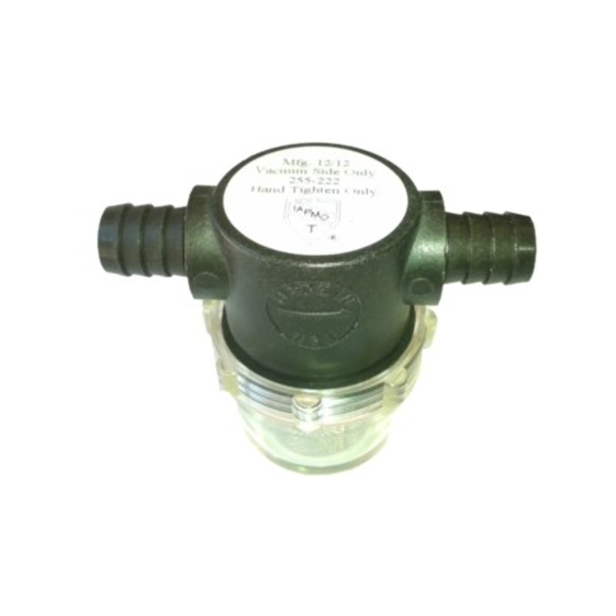 Plastimo SHURflo filter voor slang