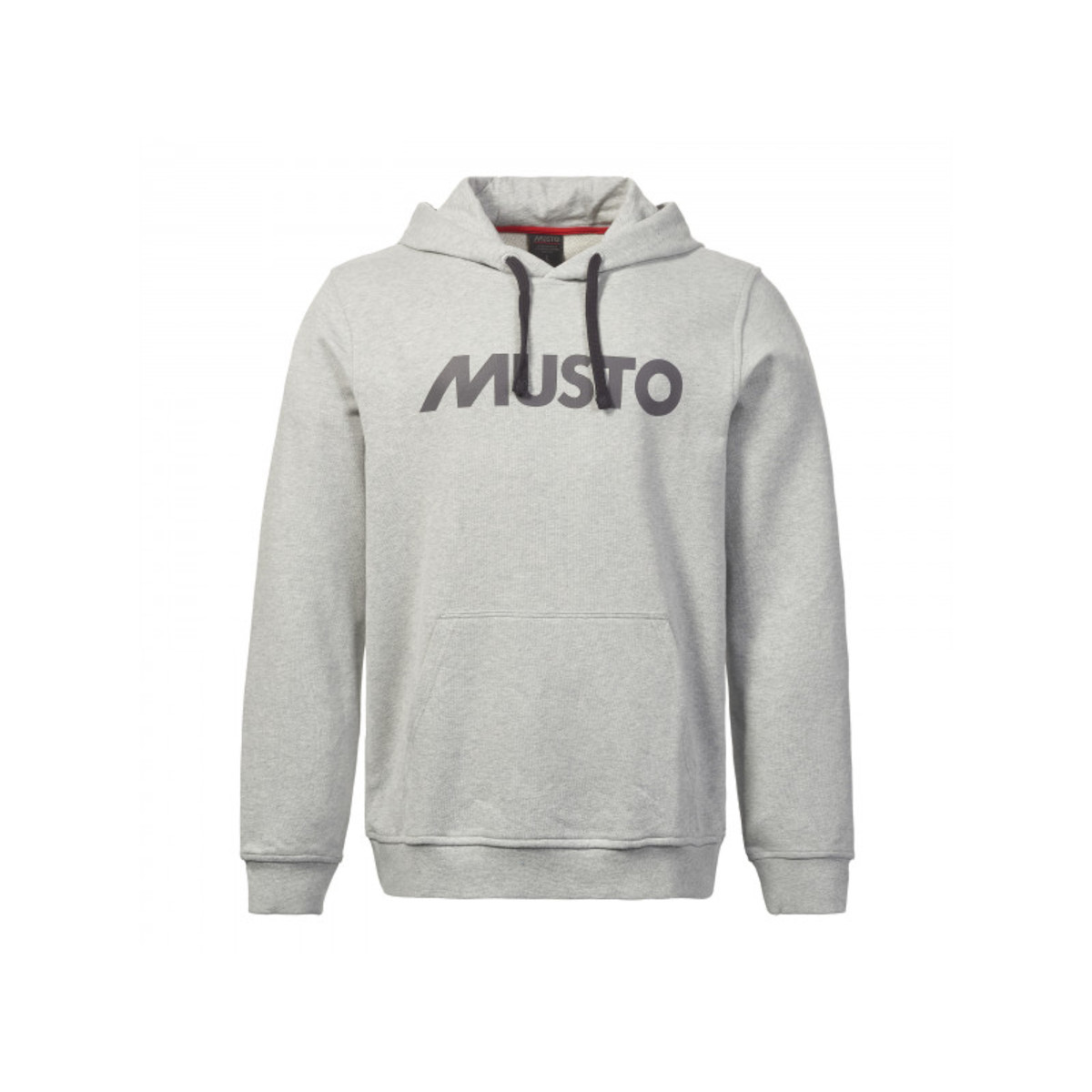 Musto Hoodie capuchontrui heren grijs-gemêleerd, maat L
