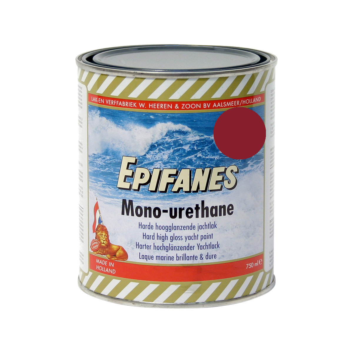 Epifanes mono-urethane jachtlak - donkerrood 3233, 750ml