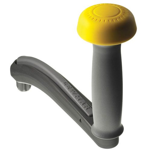 Lewmar One-Touch lierhendel - 250mm, veiligheid, hendel met knop