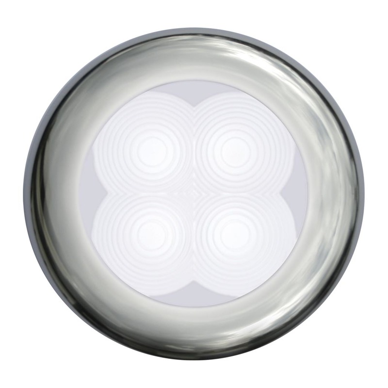 Wht Aetfreygi Hella LED RND SL WHT 12V SS RIM | HM-010-100-192