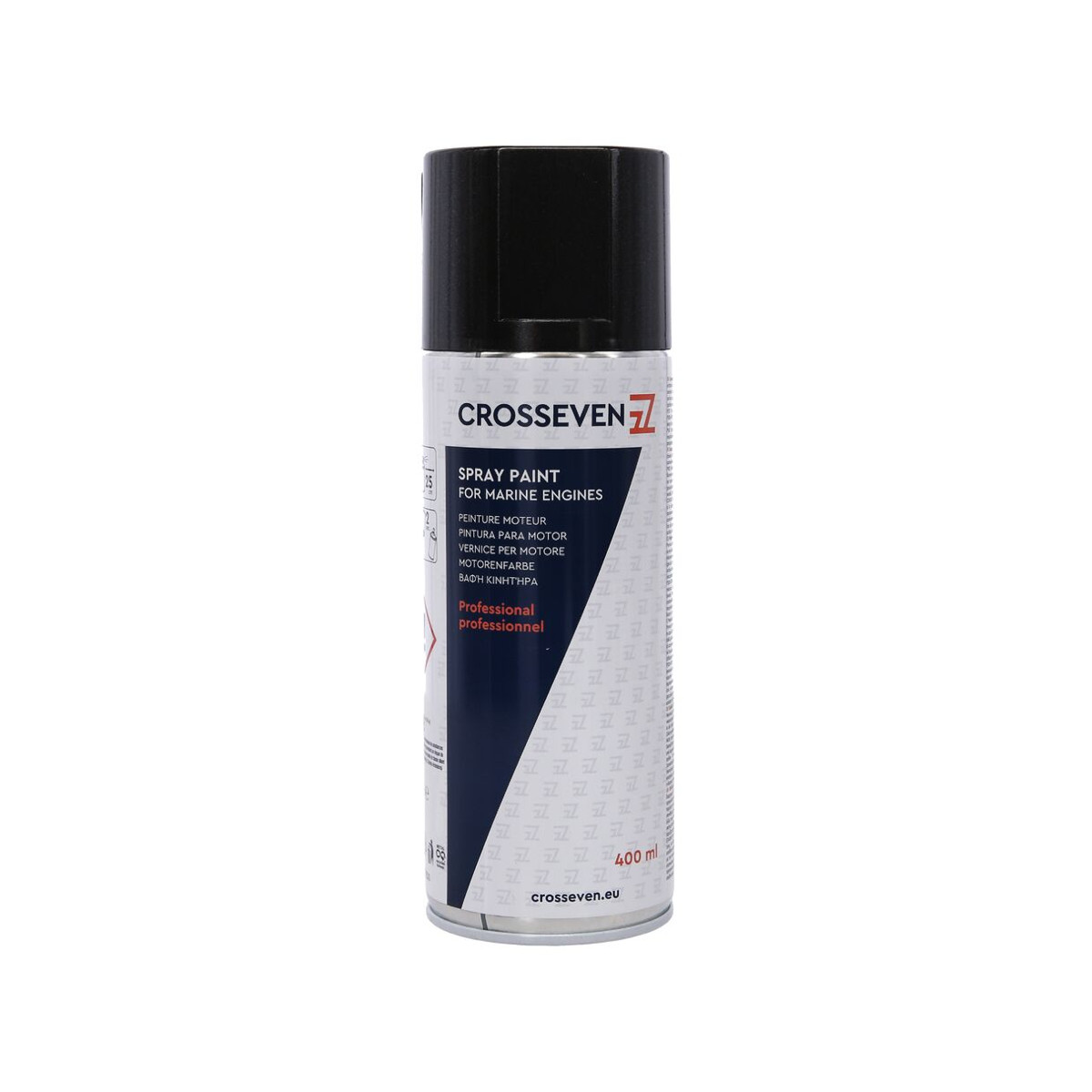 Crosseven Suzuki donkergrijs metallic 4-takt spray, 400 ml