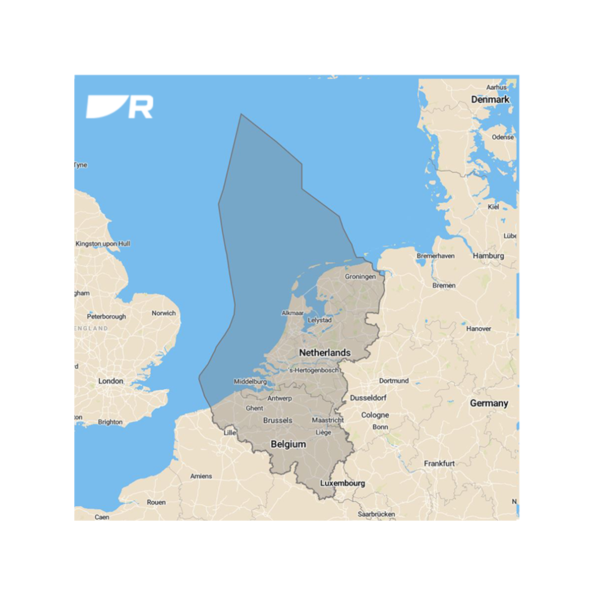Raymarine Lighthouse zeekaart Nederland