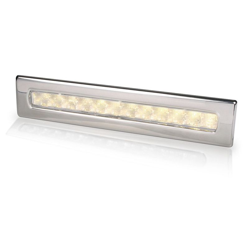 Hella LED STREEPVERLICHTING MET ROESTVRIJSTAALRING