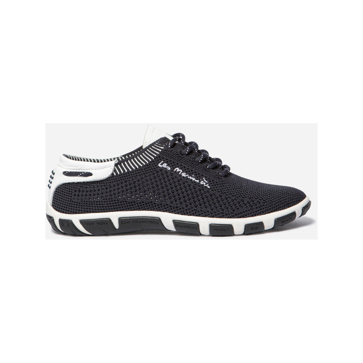 TBS Jazaria bootschoen dames - Kleur navy