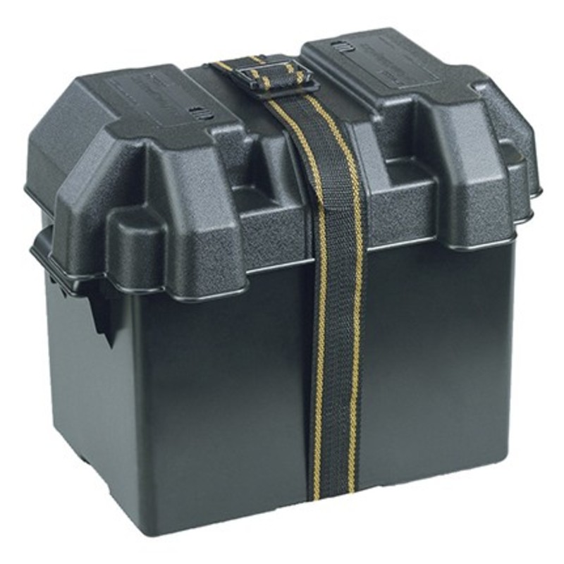 Plastimo Batterijbox Zwart 43x24x27 Lm