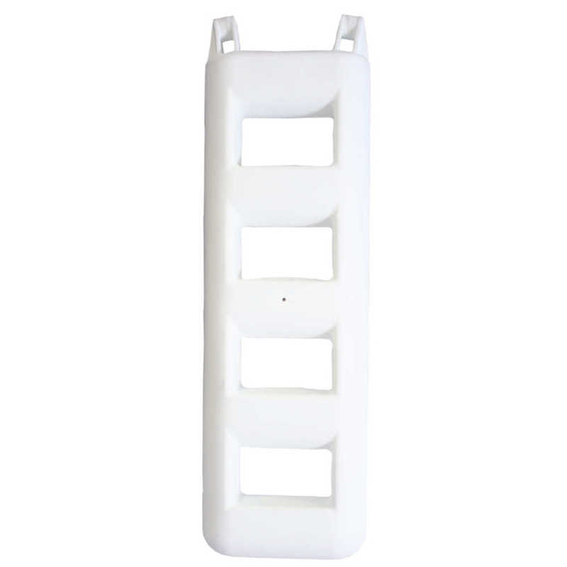 Plastimo spatbordladder, 4 treden, Wit