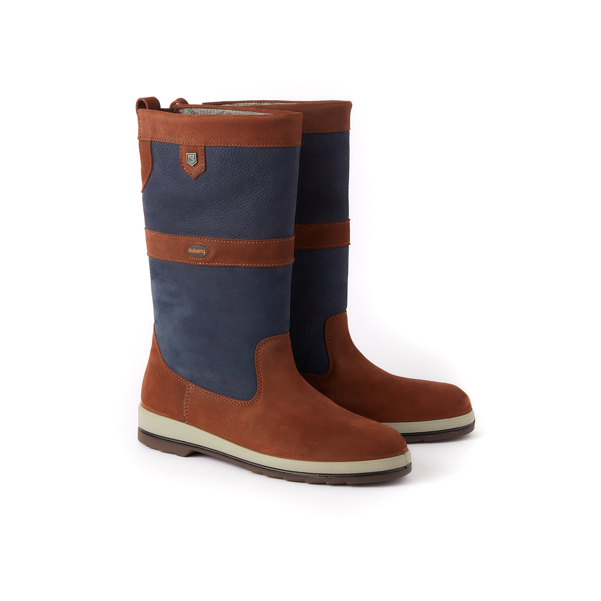 Dubarry Ultima zeillaarzen Gore-Tex unisex navy-bruin, maat 46