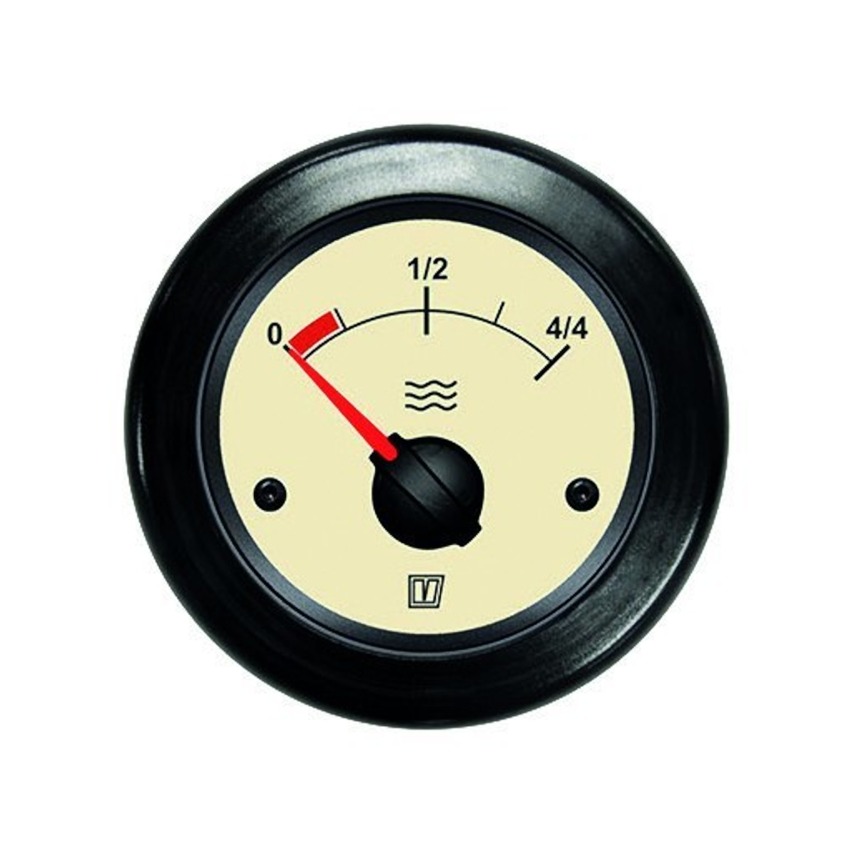 Vetus zoetwaterindicator, crème, 12/24 volt
