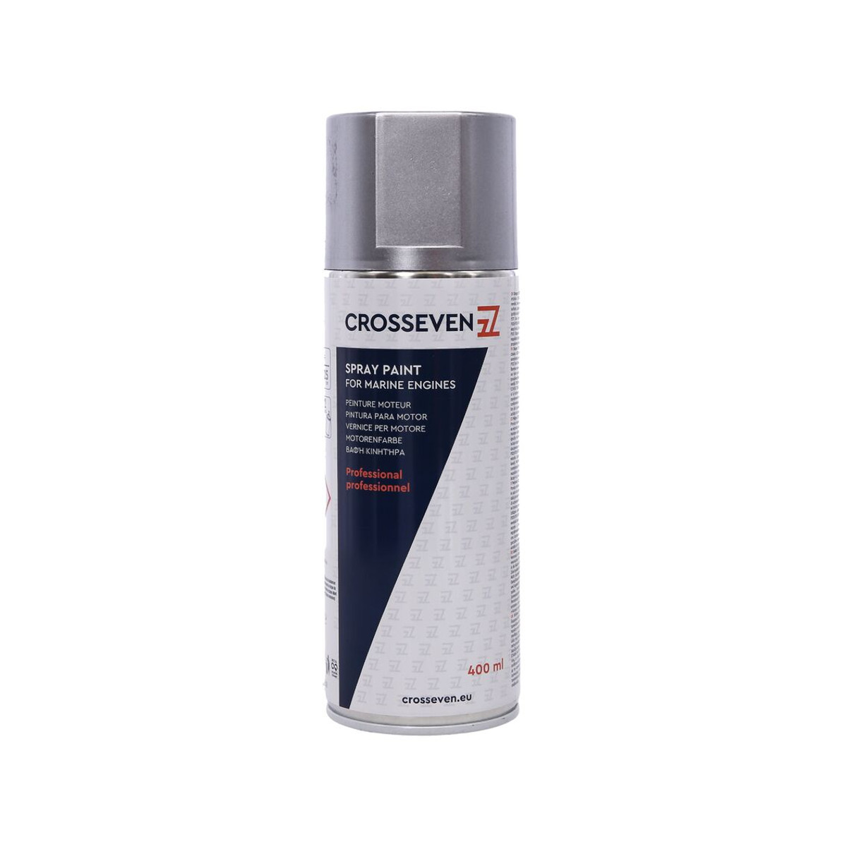 Crosseven Honda 2012 aquamarijn zilver metallic spray, 400 ml