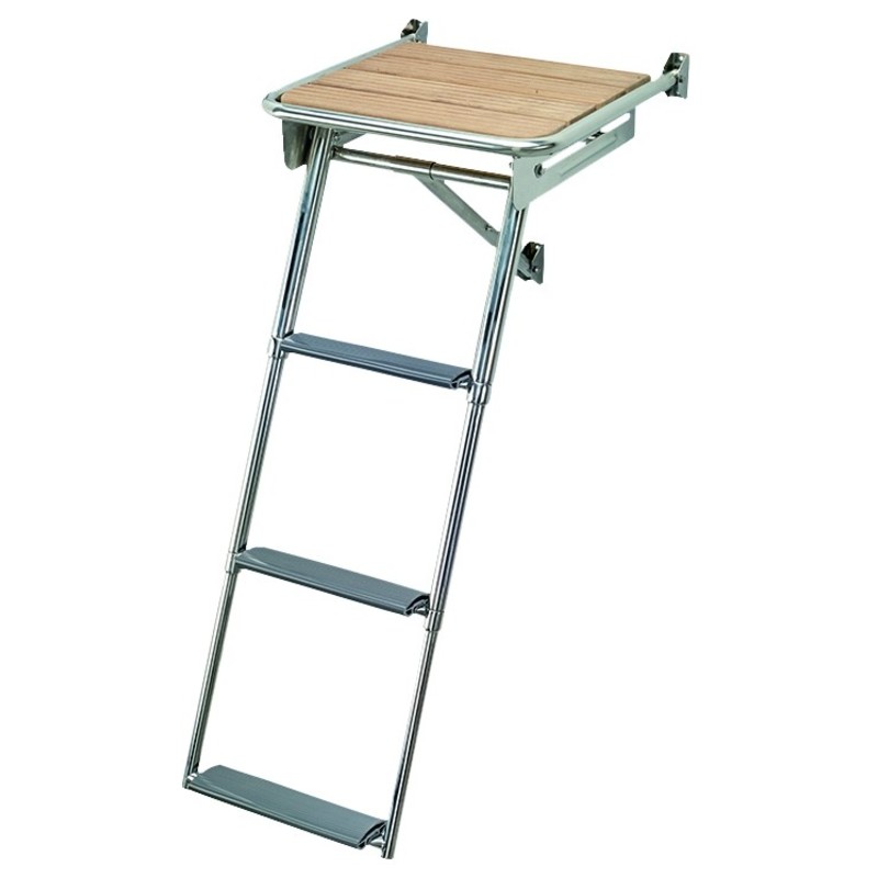 Plastimo Platform met Ladder Teles. 3 Ste