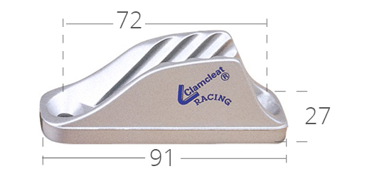 Plastimo Clamcleat Lichtgewicht