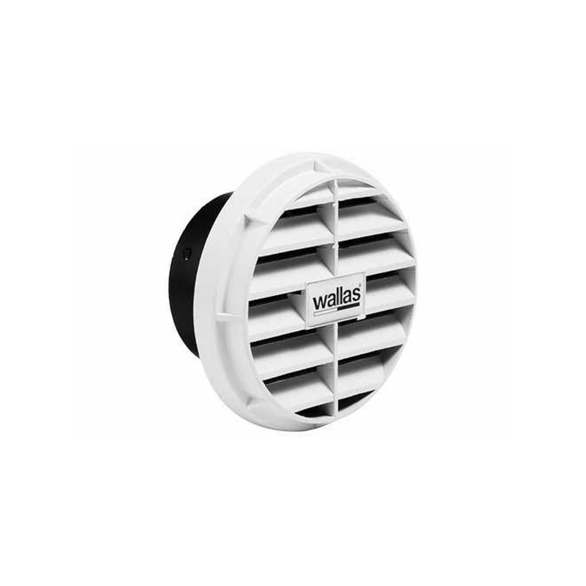 Wallas uitlaat rooster D = 60mm wit