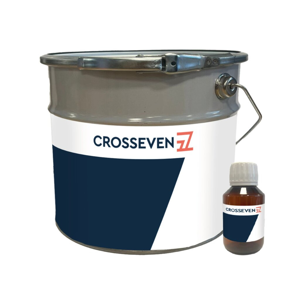Crosseven pneumatische tweecomponenten-PVC-lijm 2,5 l